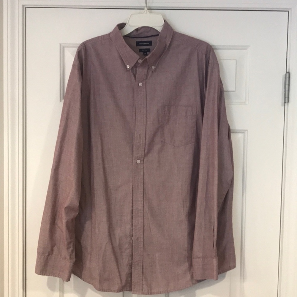 Croft & Barrow Button Down Dress Shirt 17-17.5